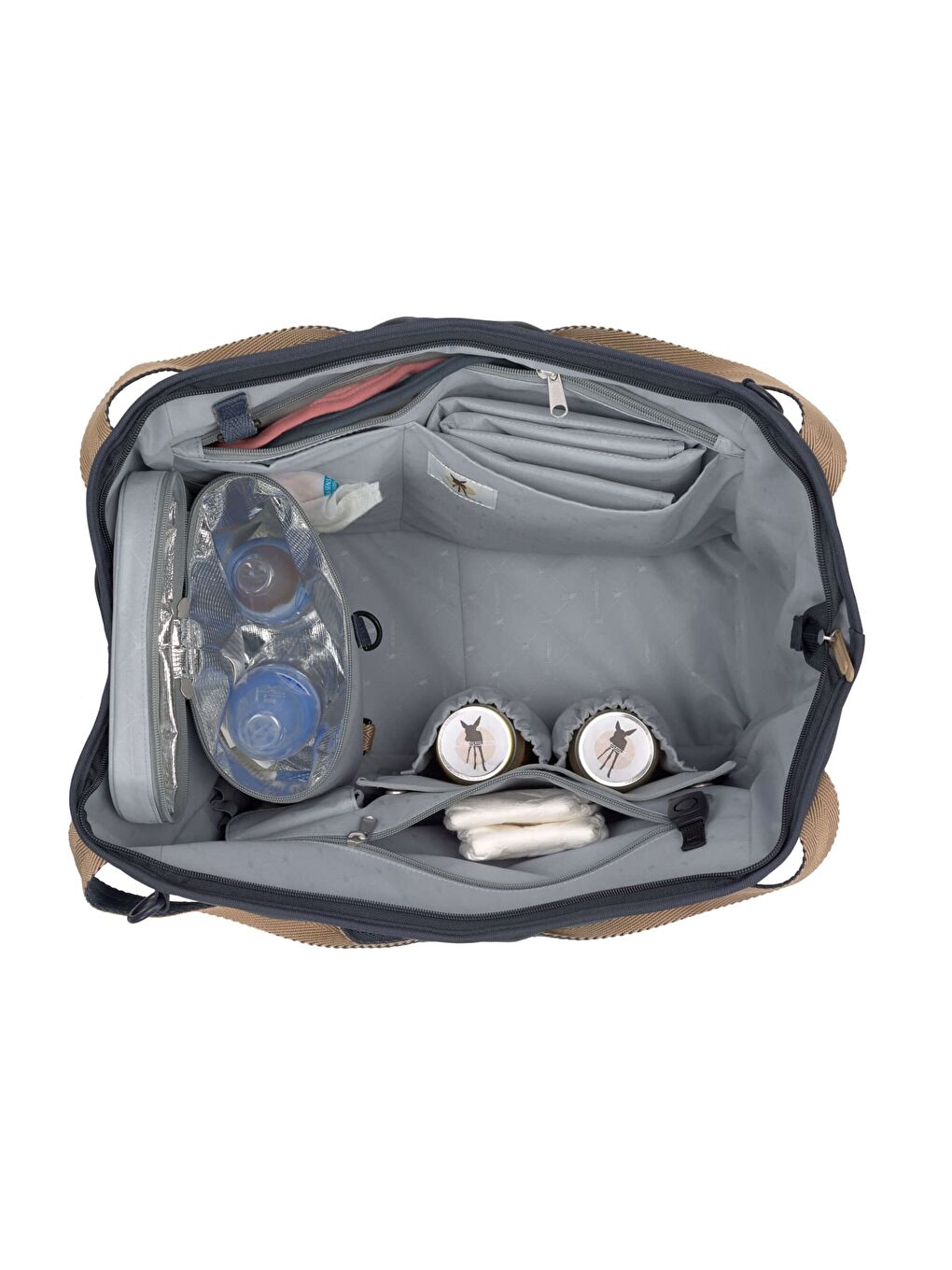 Twin Bebek Bakım Seyahat Çantası Navy-4