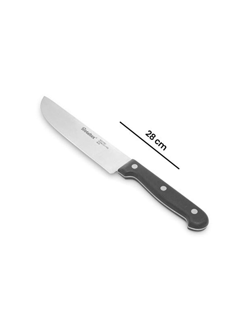 Siyah Prof Line Mutfak Bıçağı - 28 cm-3