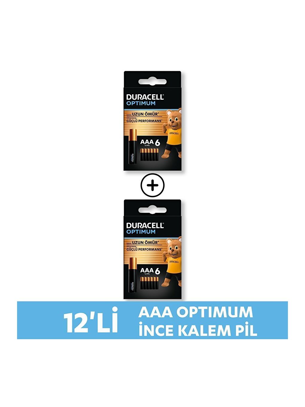 Optimum AAA Alkalin İnce Kalem Pil  12 li paket  1 5V  LR6 MX1500