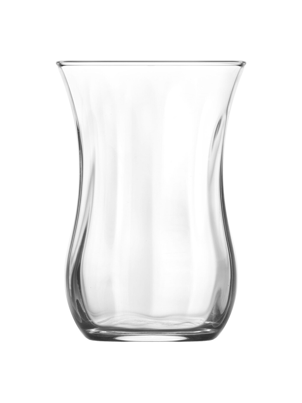 Renksiz Klasik Cam Çay Bardağı 12 Kişilik 115 Ml-1