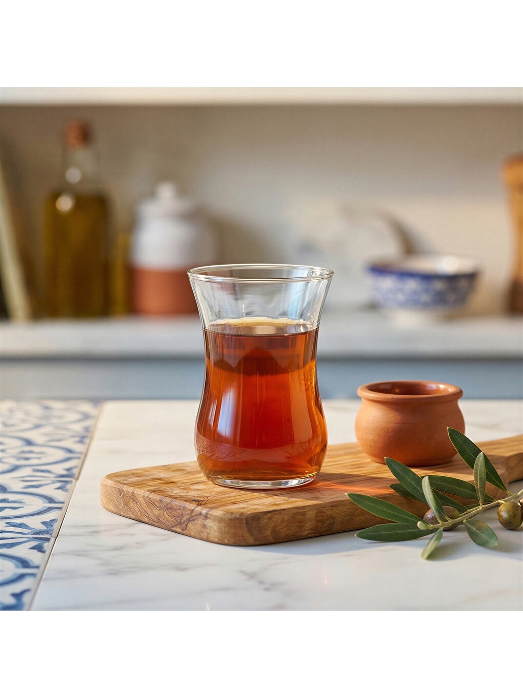 Renksiz Klasik Cam Çay Bardağı 12 Kişilik 115 Ml-2