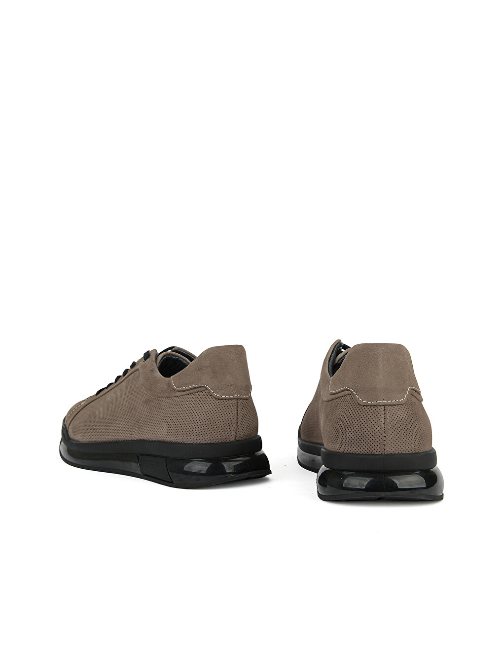 Bej Erkek Hakiki Deri Sneaker 1611053z176612 Kum-2