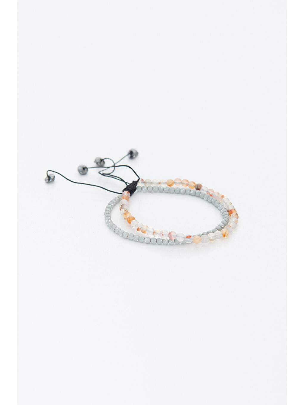 Erkek Bej Doğal Taş Bileklik-1