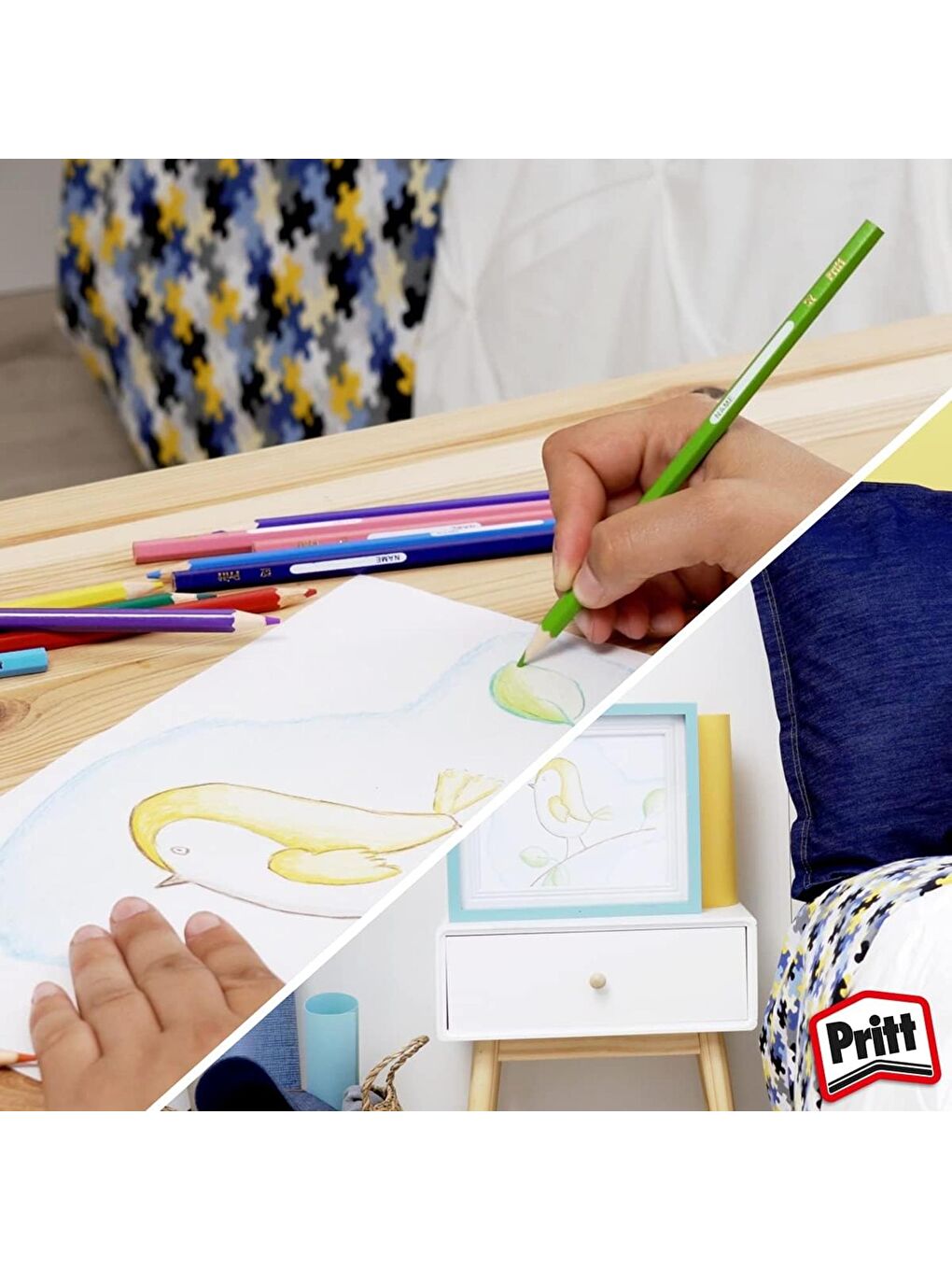 Karton Kutu Tam Boy Kuru Boya 12 Renk (1219734)-2