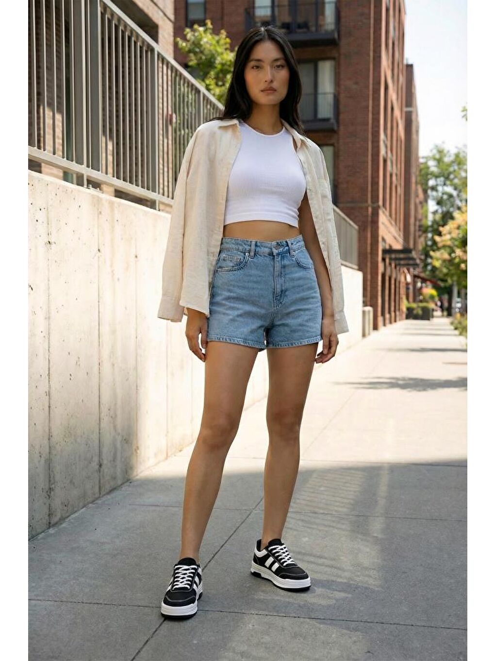 Siyah DS Sapphire Sneaker 2025 Kadın-2