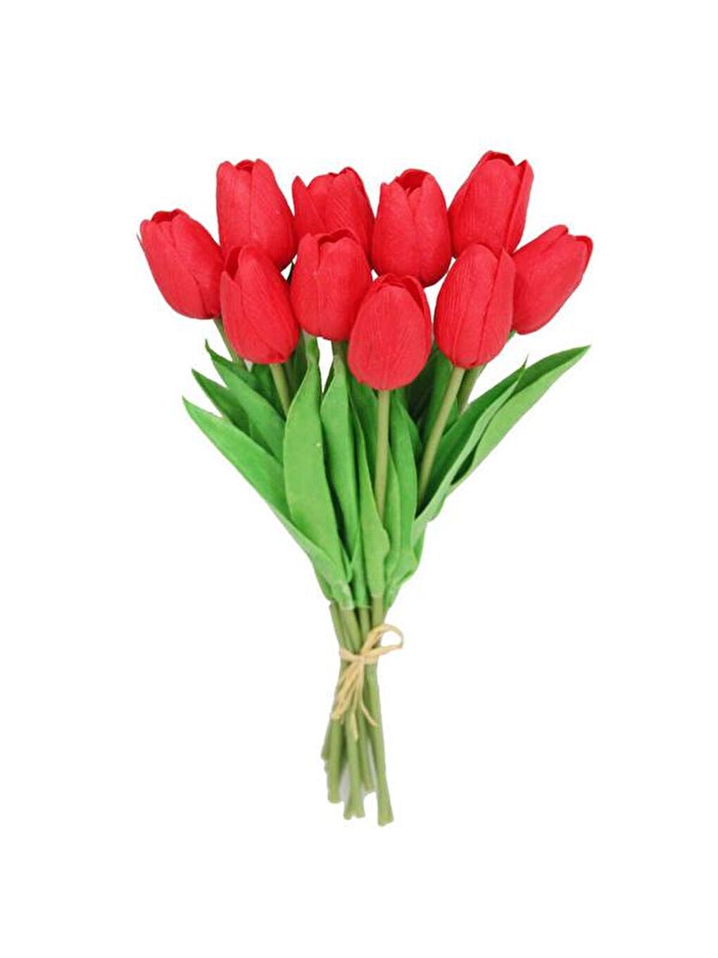 Dekoratif Yapay Lale - Kırmızı-1