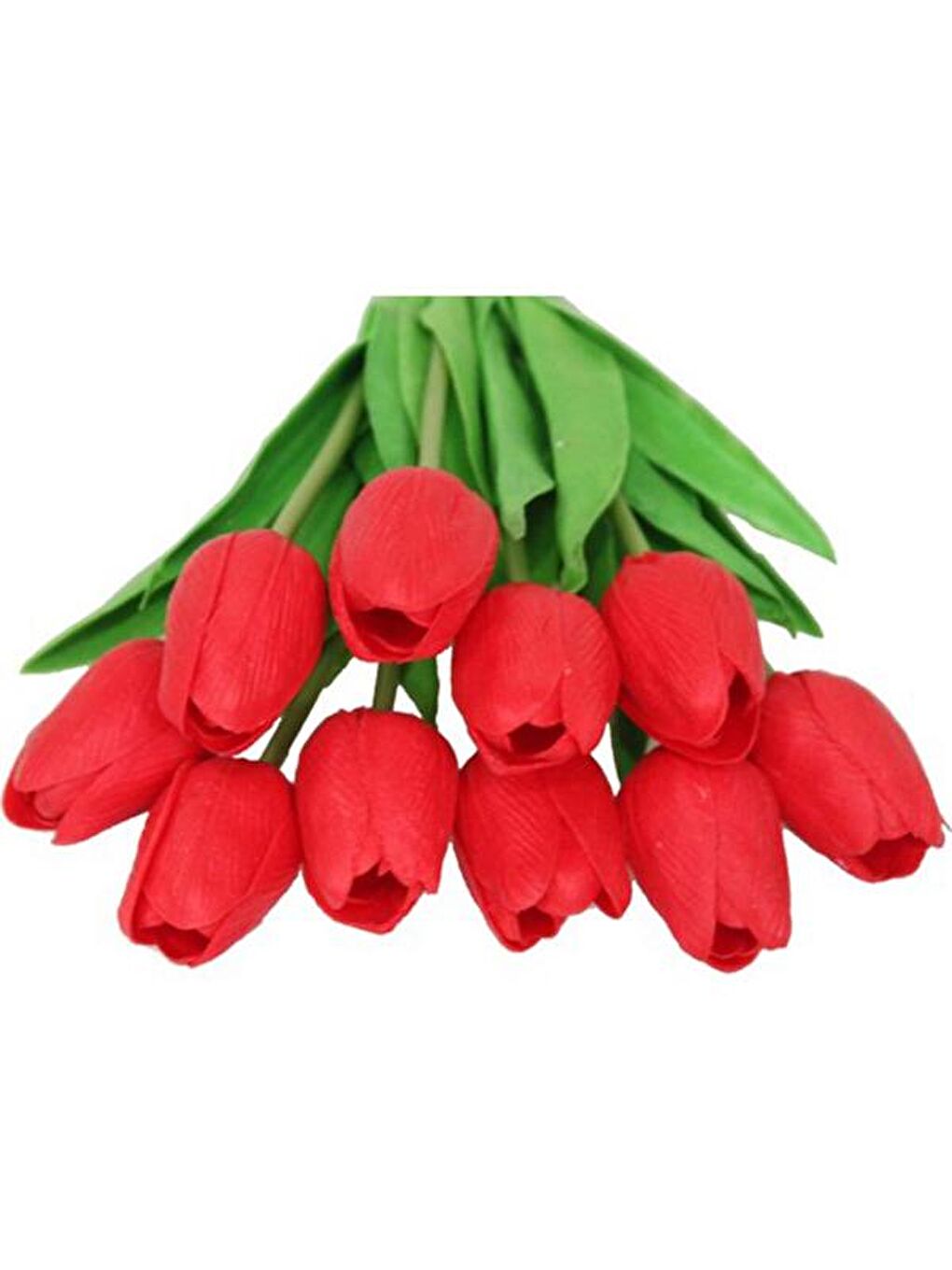 Dekoratif Yapay Lale - Kırmızı-2