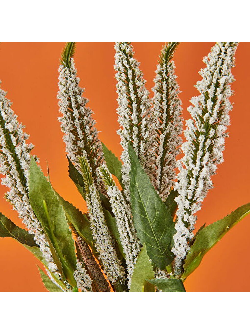 Lavanta Demeti Yapay Çiçek - Beyaz - 46 cm-1