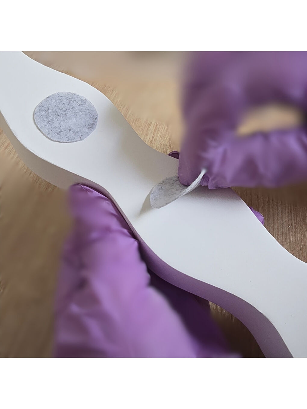 Beyaz Dekoratif El Yapımı Tütsülük-5