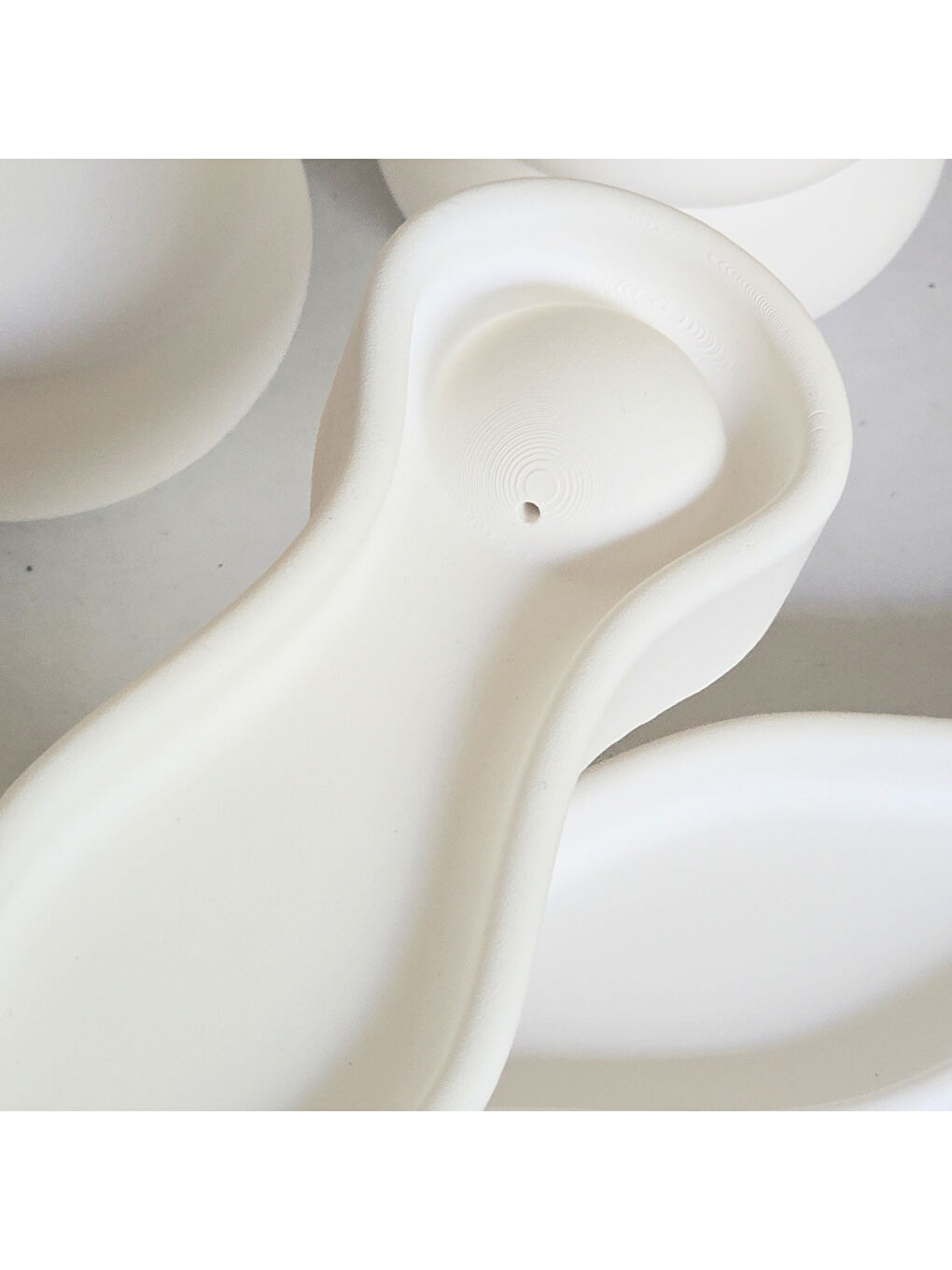 Beyaz Dekoratif El Yapımı Tütsülük-9