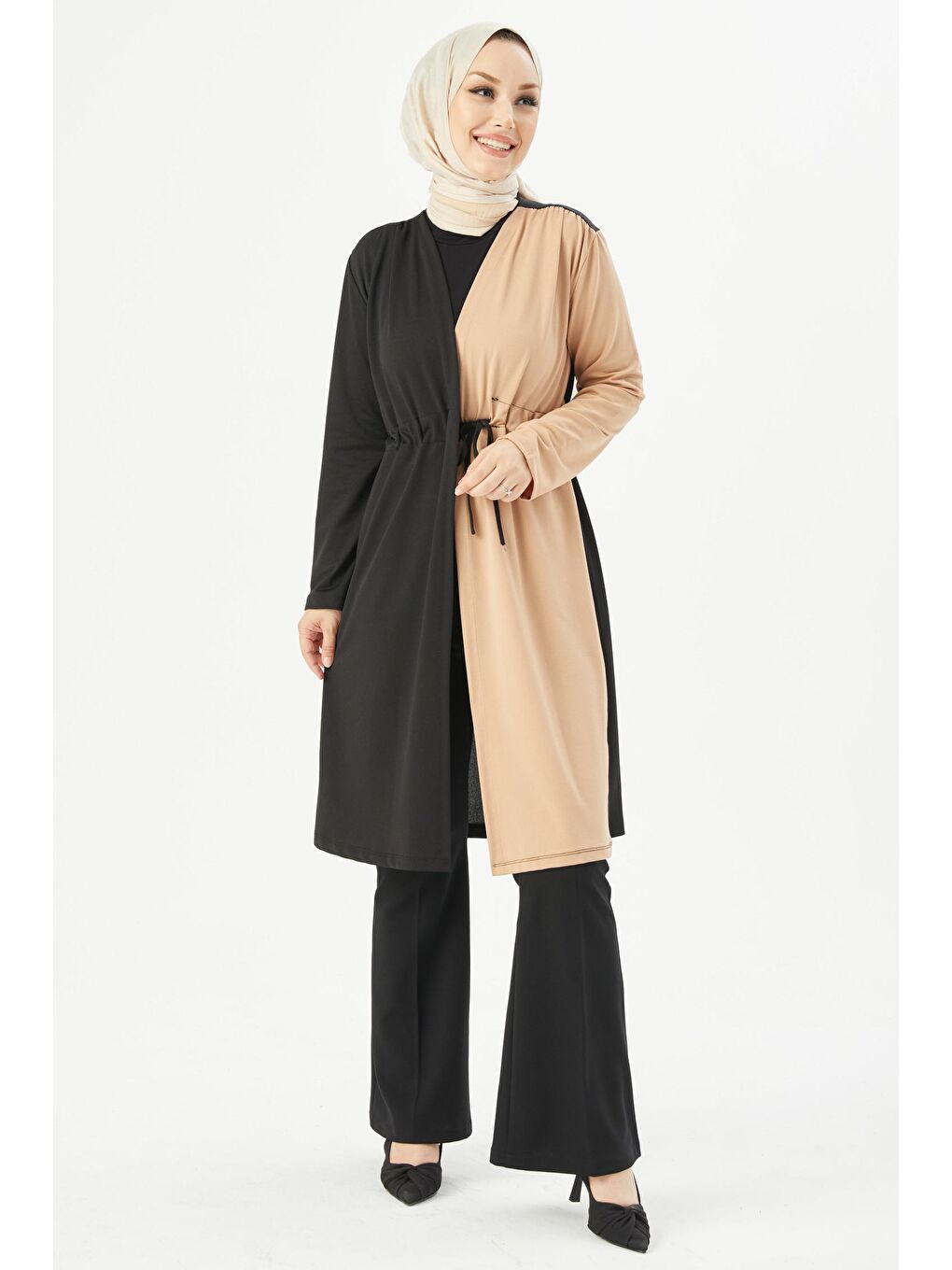 Bej Orta Kadın Vizontunik-2