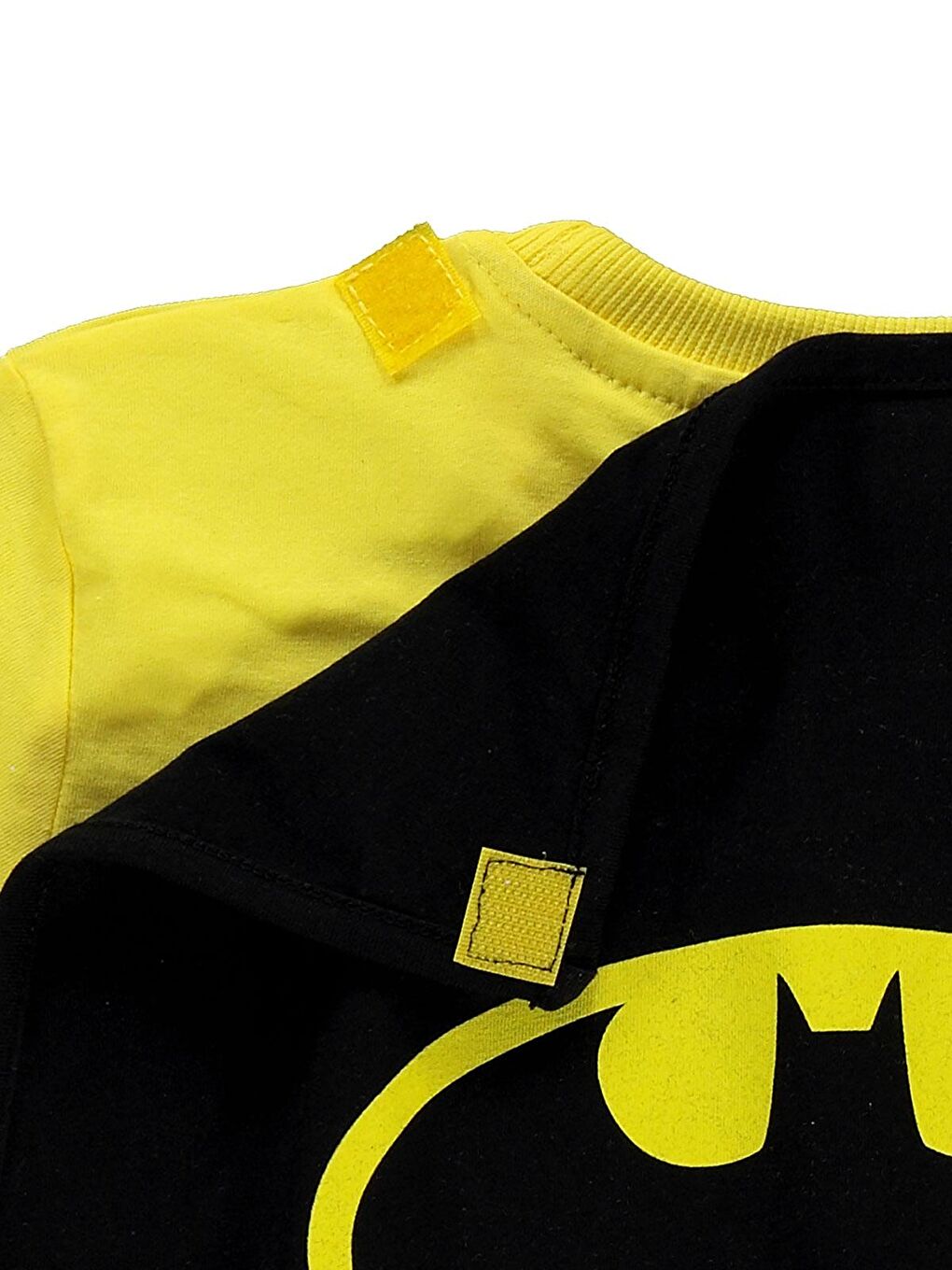 Batman Erkek Çocuk Pelerinli Tişört 10-13 Yaş Sarı-1