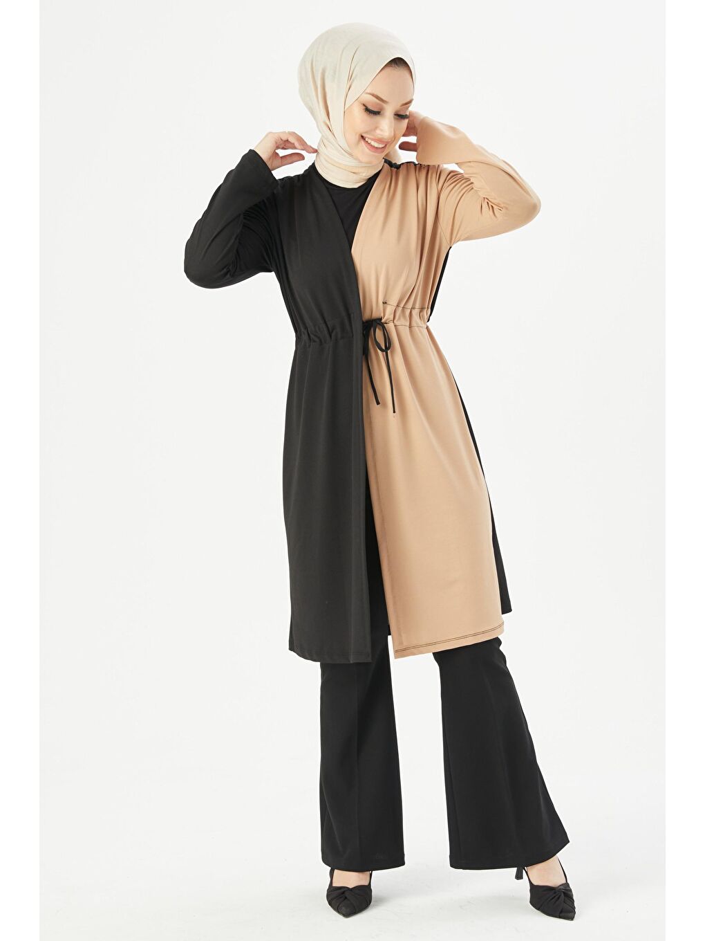 Bej Orta Kadın Vizontunik-3