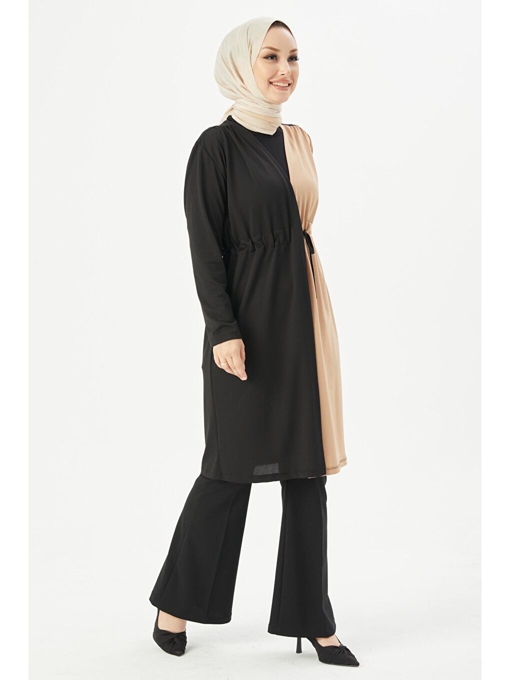 Bej Orta Kadın Vizontunik-4