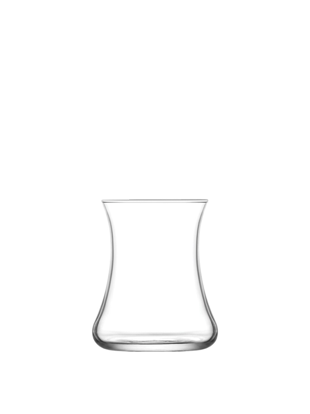 Renksiz Lal Cam Çay Bardağı 6 Kişilik 170 Ml-1