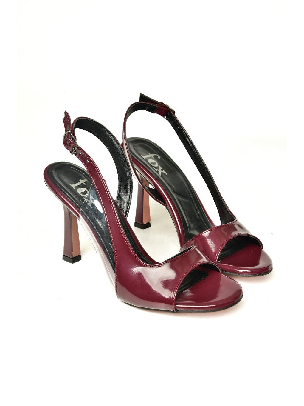 U9971428 Bordo Kadın Topuklu Ayakkabı-2