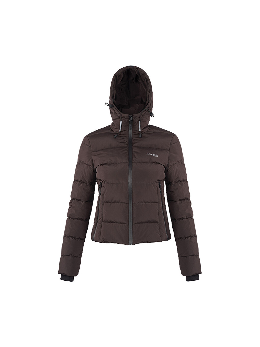 APRESKI COAT Siyah Kadın Kısa Kaban-1