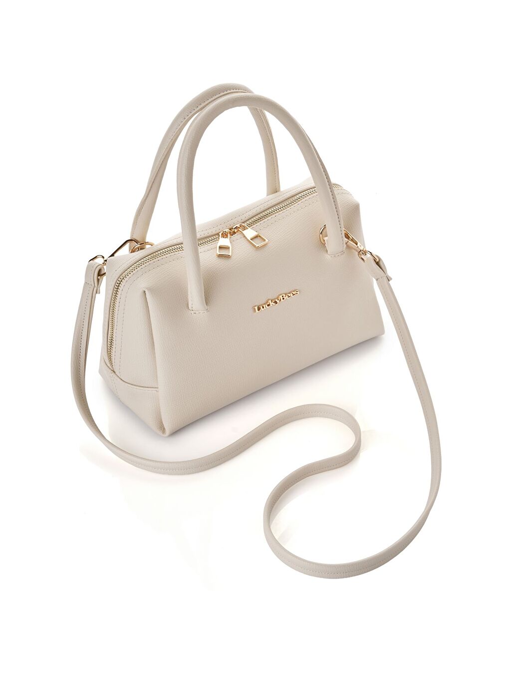 Bej Nyra Kadın El ve Omuz Çantası-4