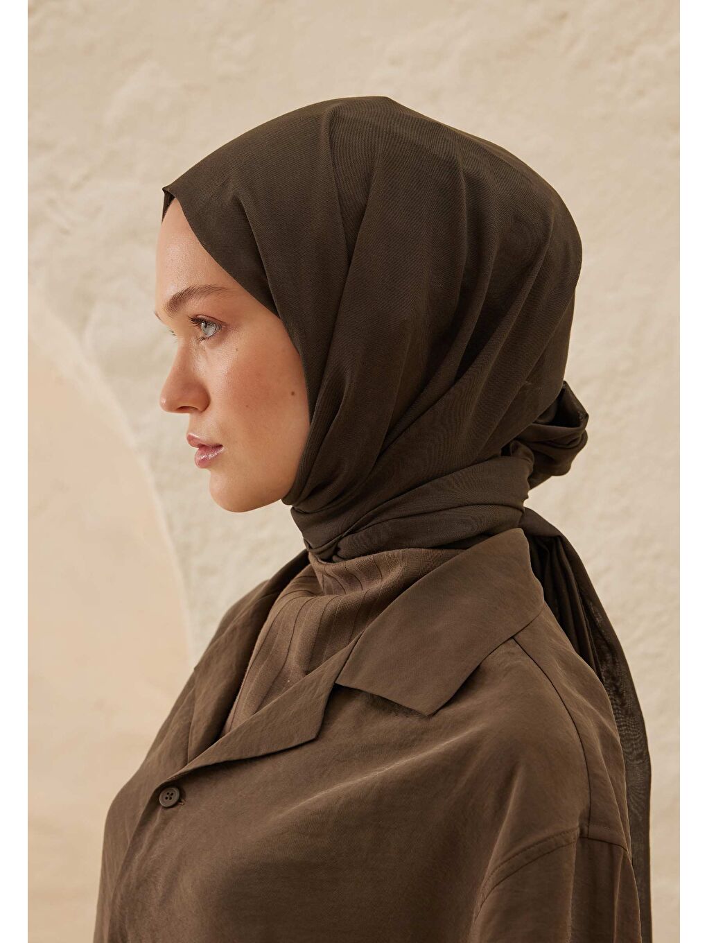 Siyah İnce Pamuk Vual Şal Kömür-3