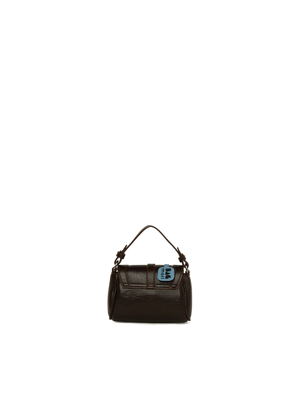 Kahverengi Kapaklı Mini Çanta-2