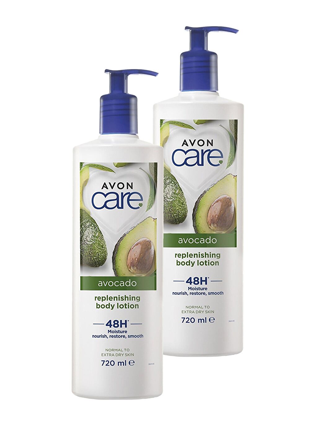 AVON Renksiz Care Avokado Replenishing Avokado Yağı Içeren Vücut Losyonu 720 Ml. İkili Set