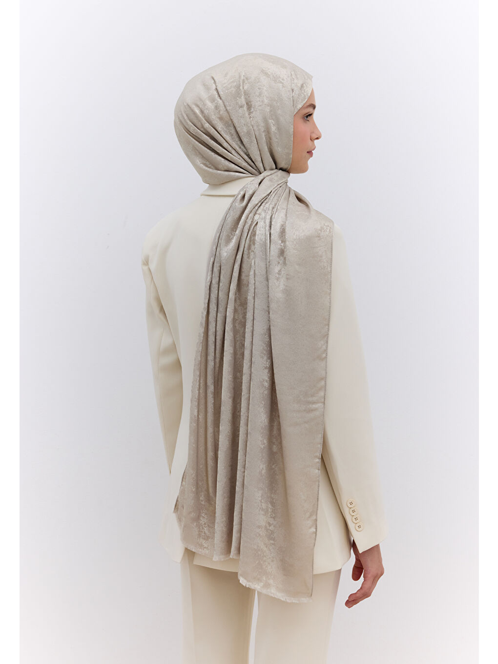 Sarı Luxury Shine Şal Işığı-3