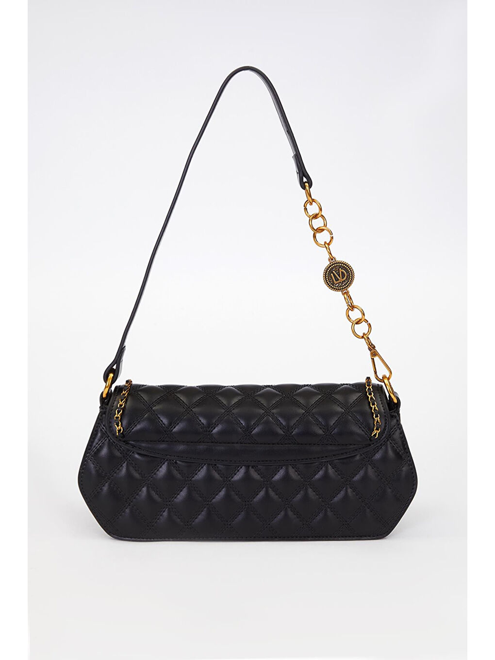 Çift Askı Yumuşak Deri Çanta 930290 Siyah-3