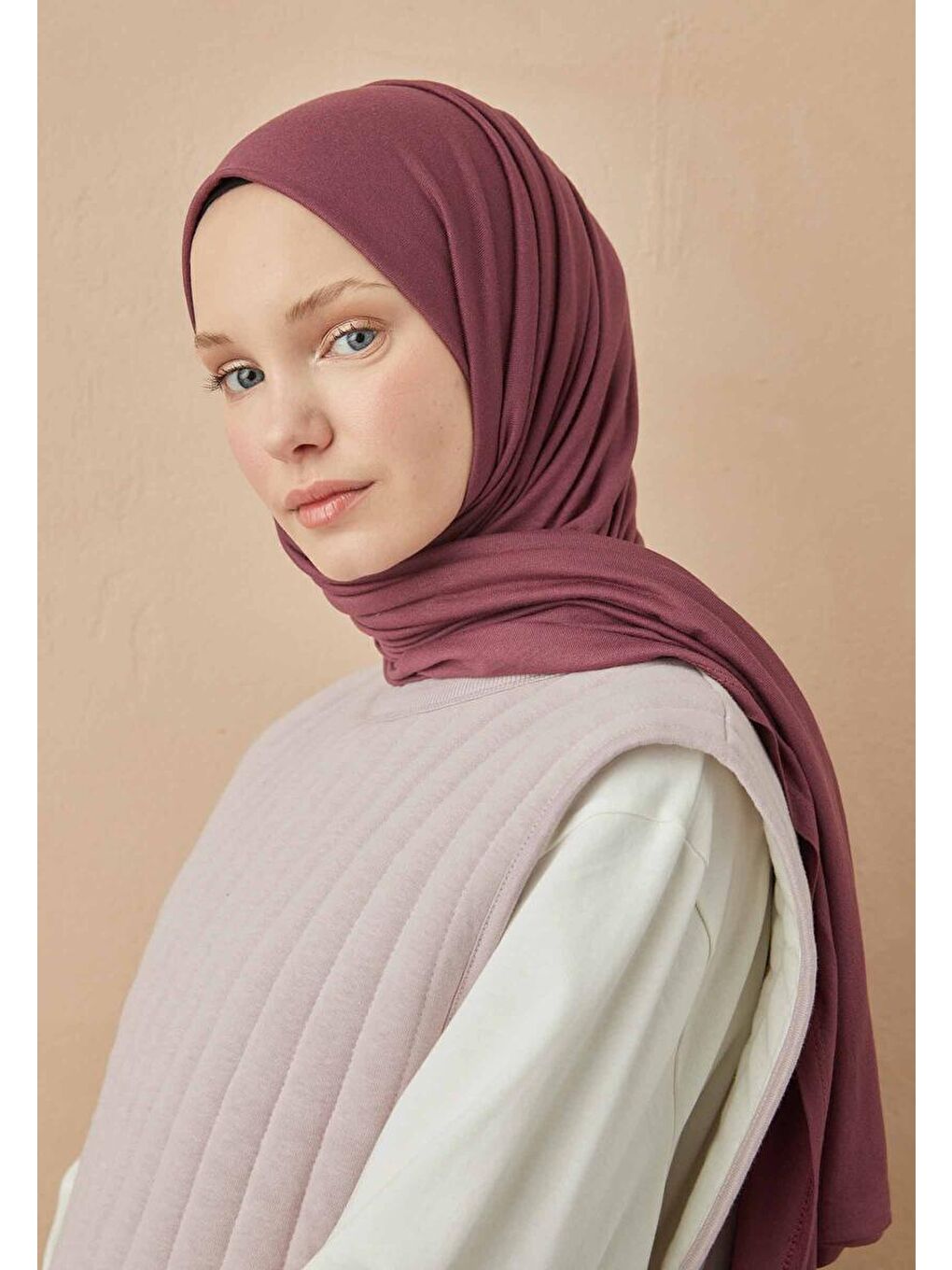 Penye Şal Mürdüm-3