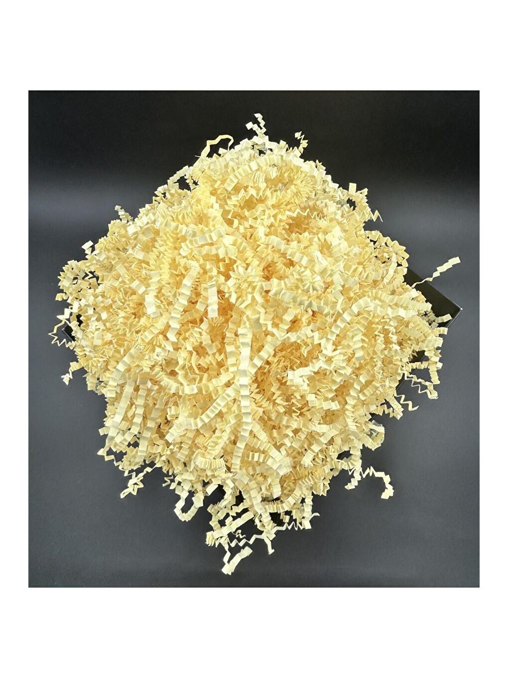 Sarı Pelür Kırpıntı Hediye Paketi Kağıdı   50 Gr