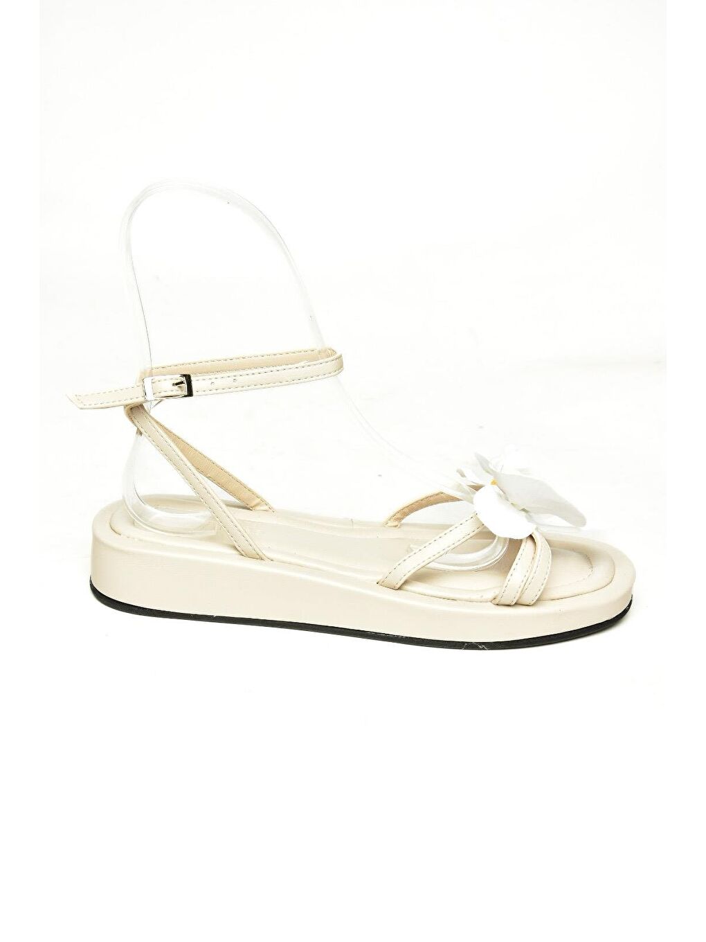 U3429627 Bej Kadın Sandalet-1