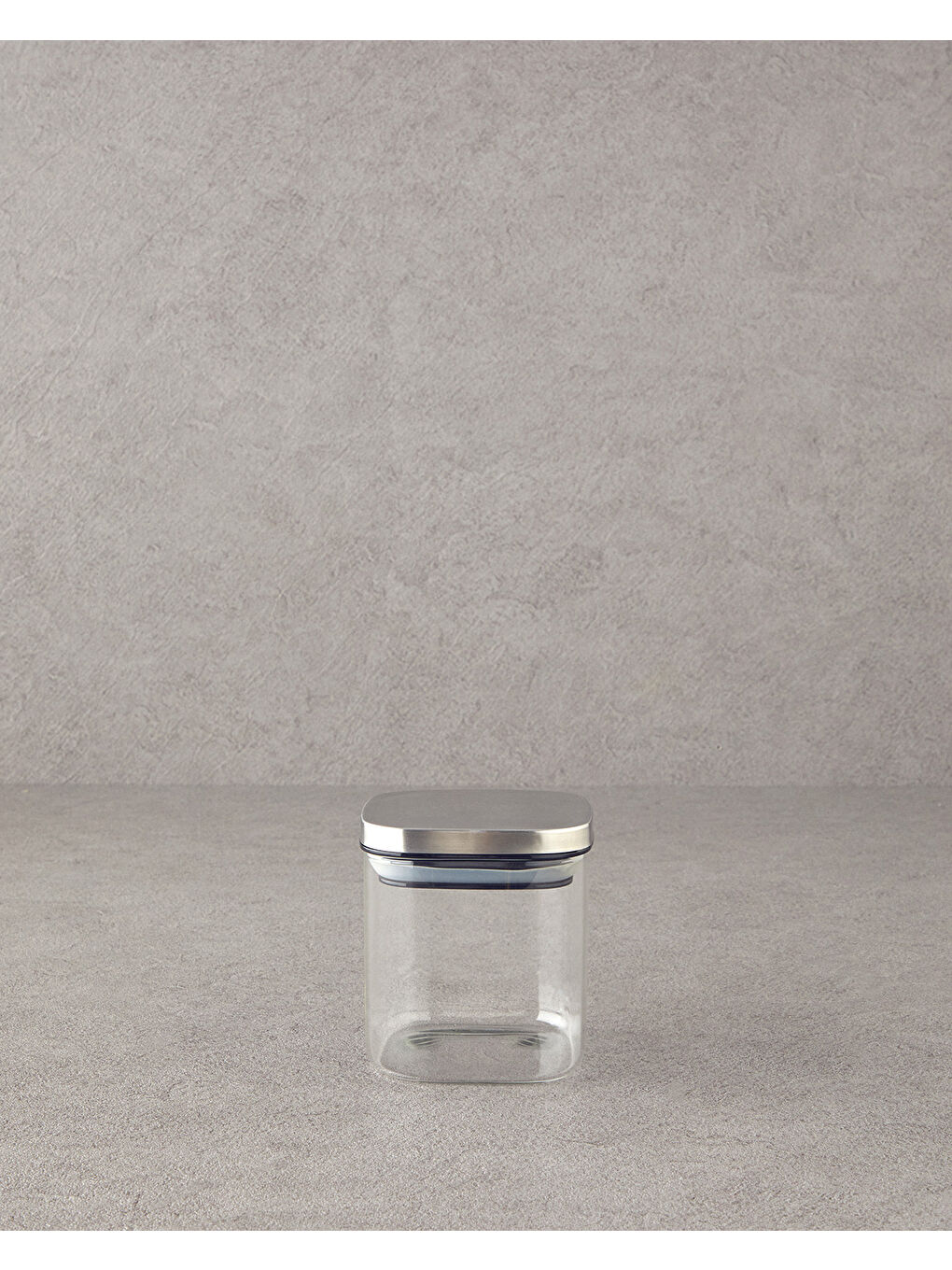 Renksiz All Fresh Square Borosilikat Erzak Kabı 650 ml Şeffaf