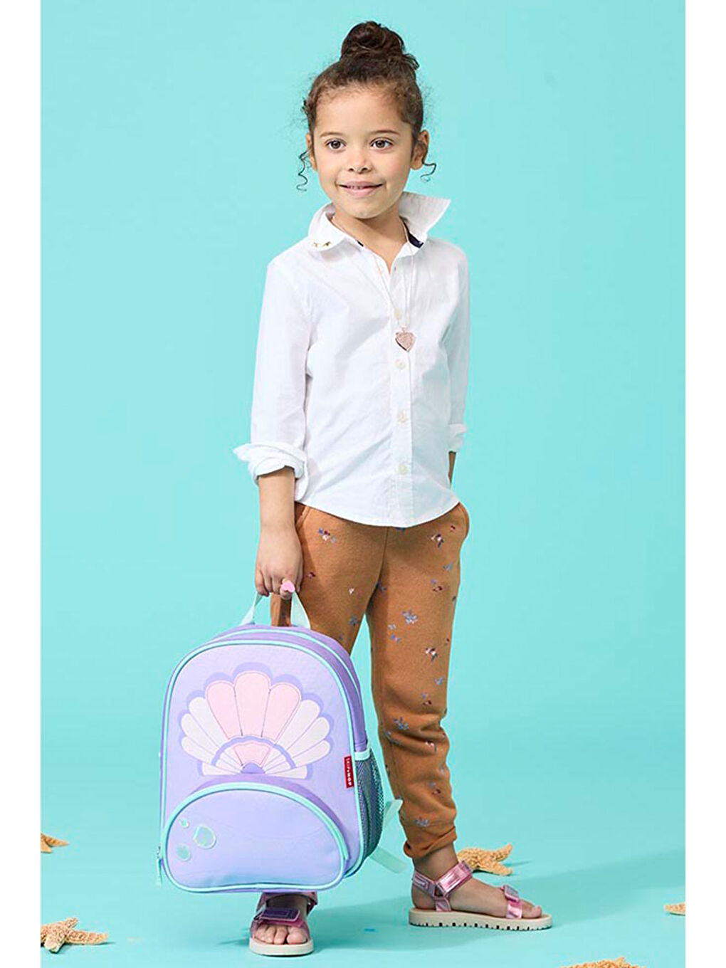 Karışık Spark Style Sırt Çantası Deniz Kabuğu-2