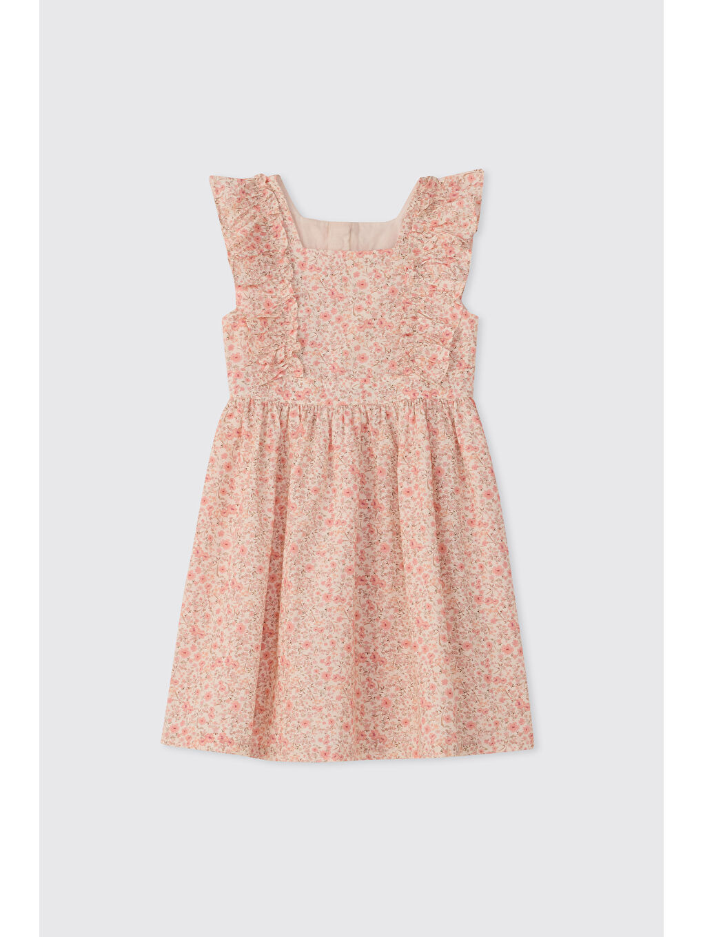 Kız Çocuk Ekru Elbise