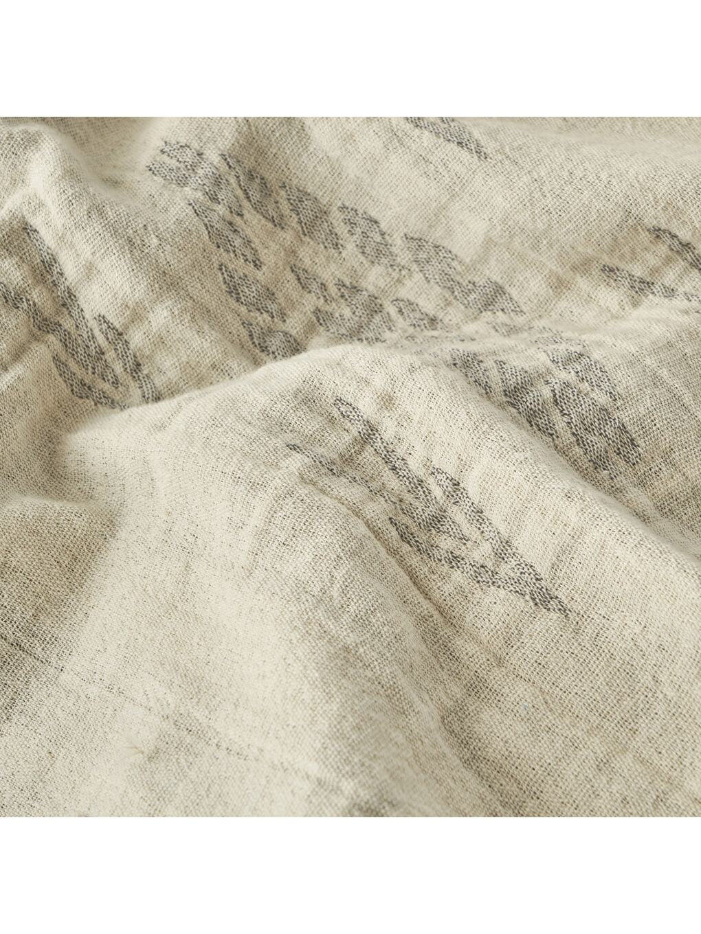 Gri %100 Pamuk Merlin Çift Kişilik Yatak Örtüsü Seti Yeşil (240x260 cm)-5