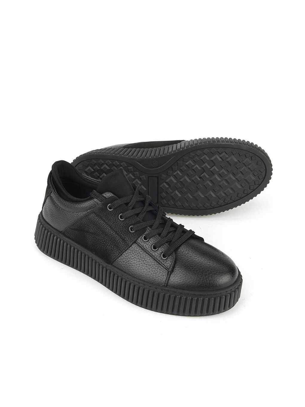 Erkek Hakiki Deri Ayakkabı 1531025Z2509 Siyah-3