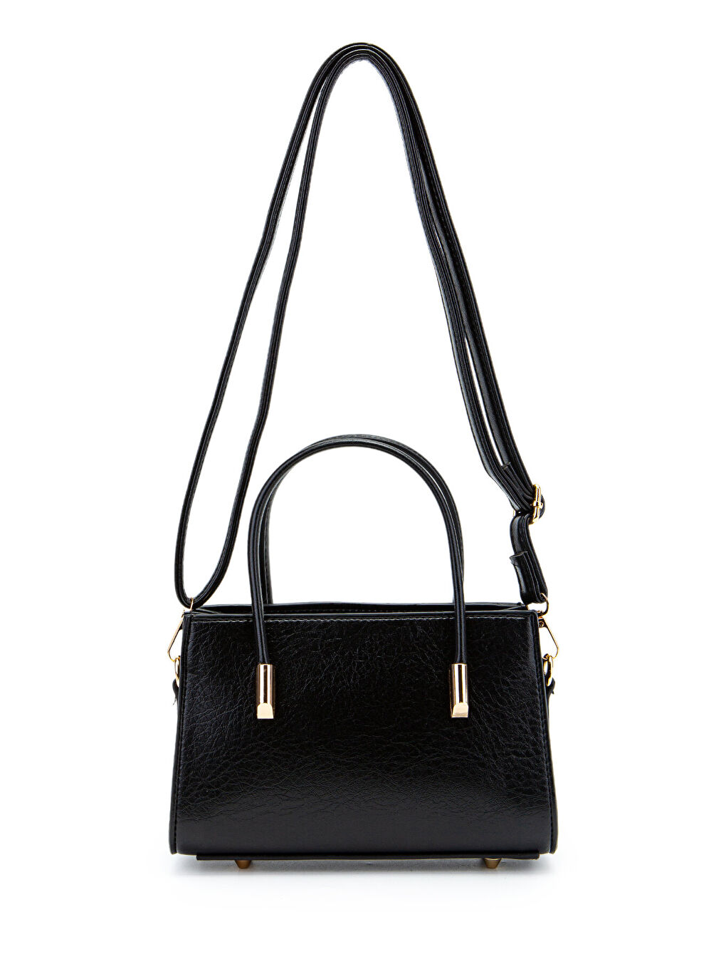 Gold Detay Sabit Askılı Kadın Çapraz Çanta Siena Siyah-2