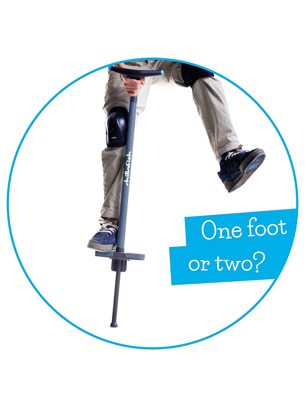 Poogi - Pogo Stick - Mavi (Genç)-1