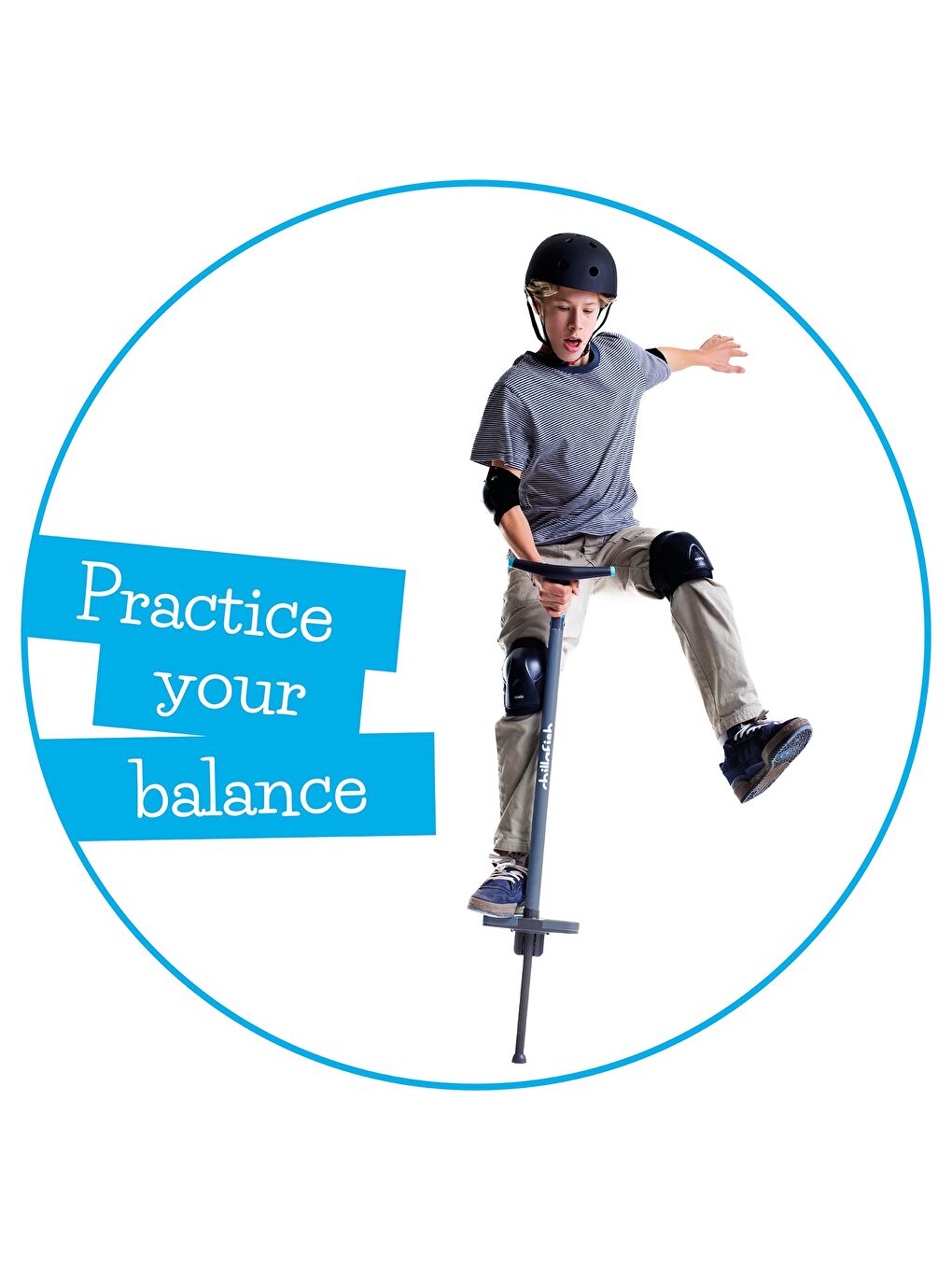 Poogi - Pogo Stick - Mavi (Genç)-2