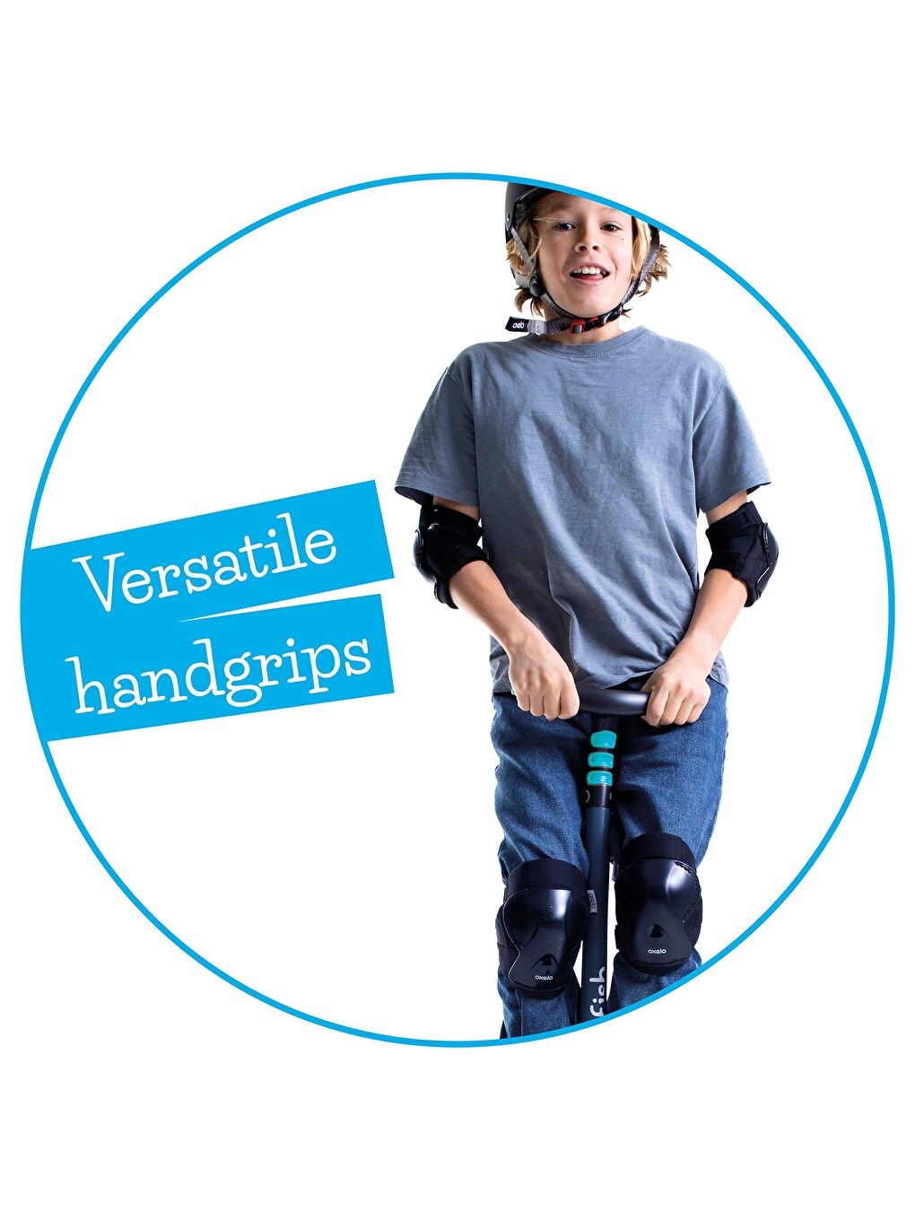 Poogi - Pogo Stick - Mavi (Genç)-3