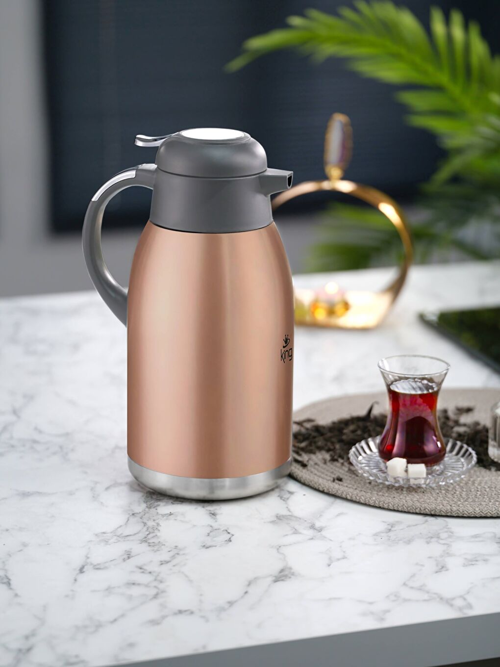 Kahverengi Poti Plus Kdt9001 2,5 Lt Termos