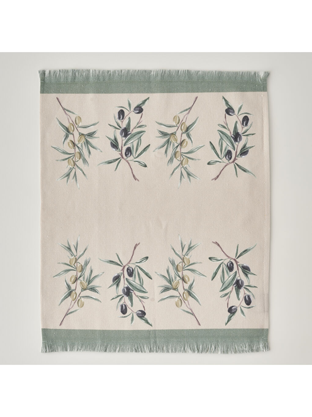 Olive Pamuklu 2'li Kurulama Bezi Bej (40x50 cm)-3