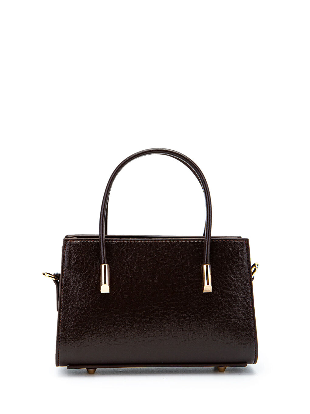 Gold Detay Sabit Askılı Kadın Çapraz Çanta Siena Kahverengi