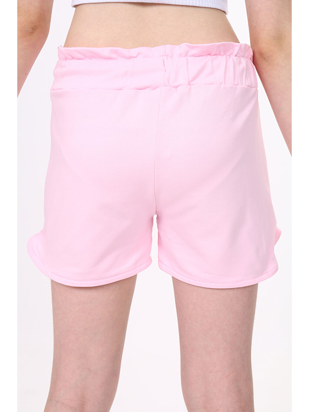 Pembe Kız Çocuk Şort-3
