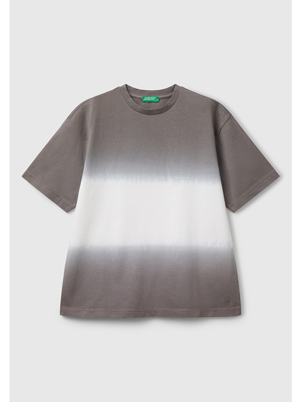 Erkek Çocuk Antrasit Batik Bisiklet Yaka T-shirt