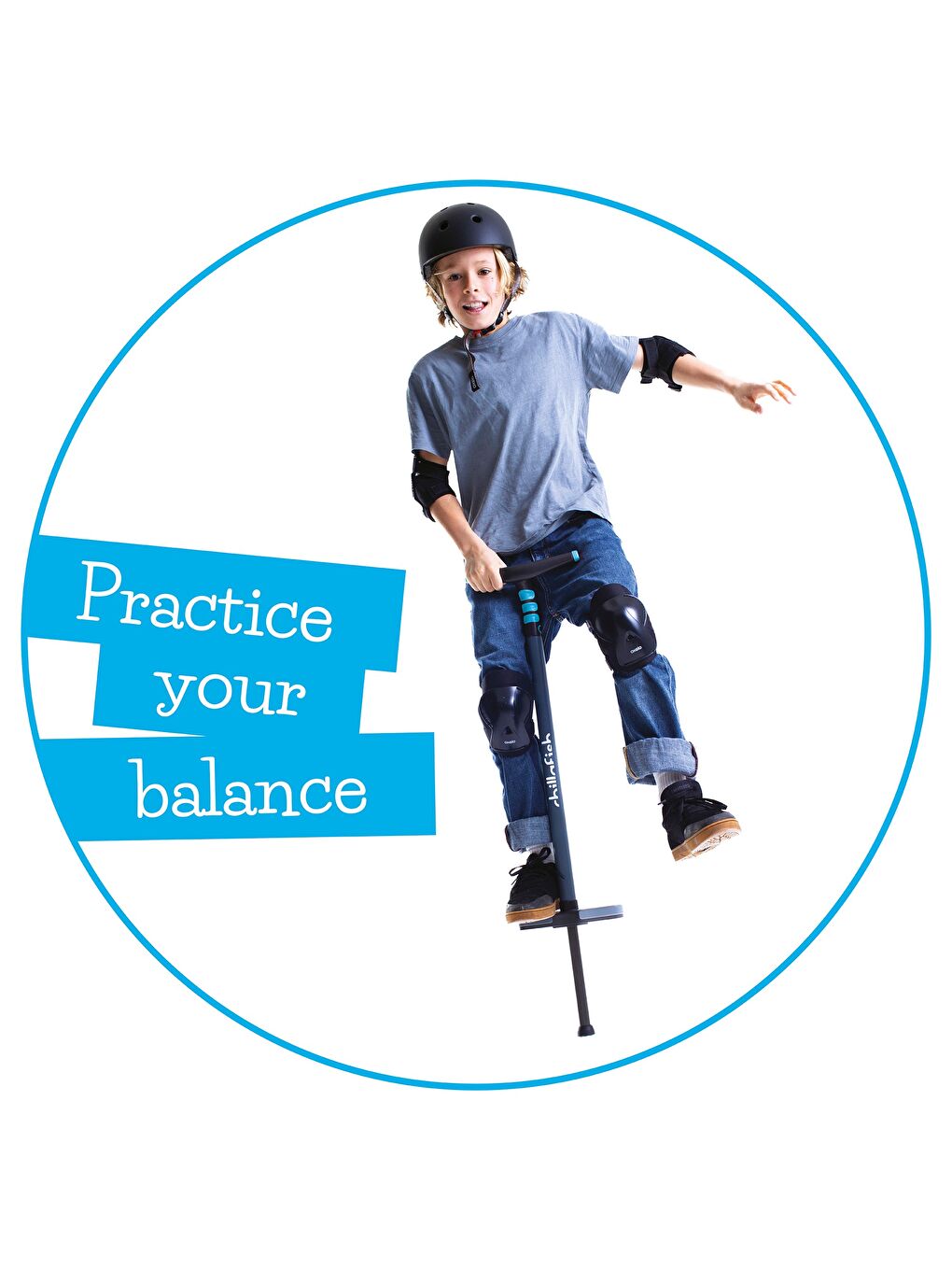 Poogi - Pogo Stick - Mavi (Çocuk)-3