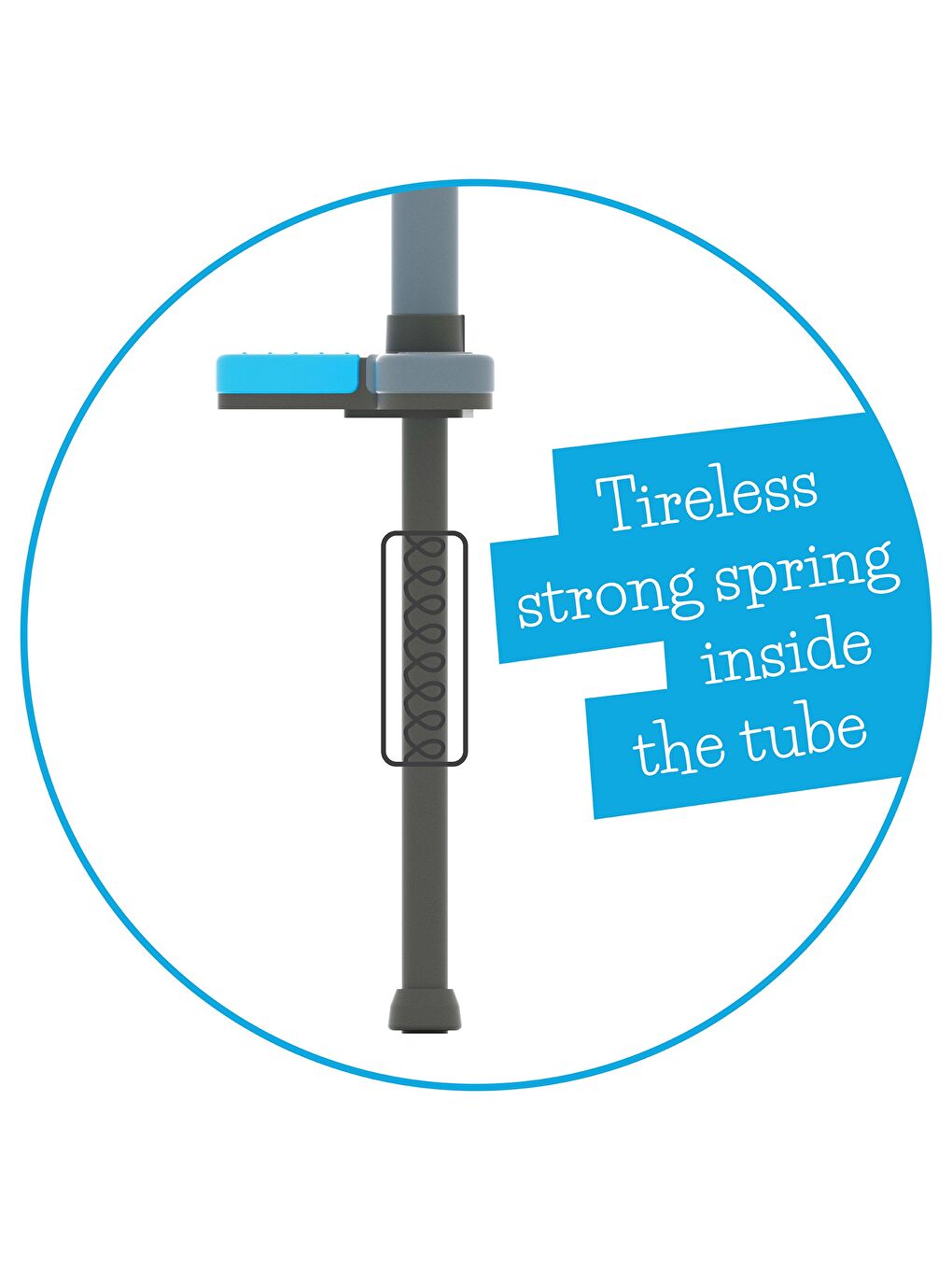 Poogi - Pogo Stick - Mavi (Çocuk)-11