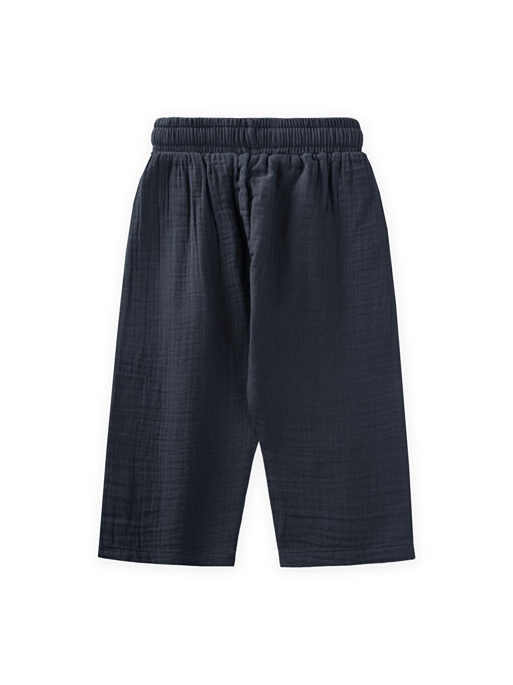 Siyah Erkek Çocuk Müslin Pantolon-1