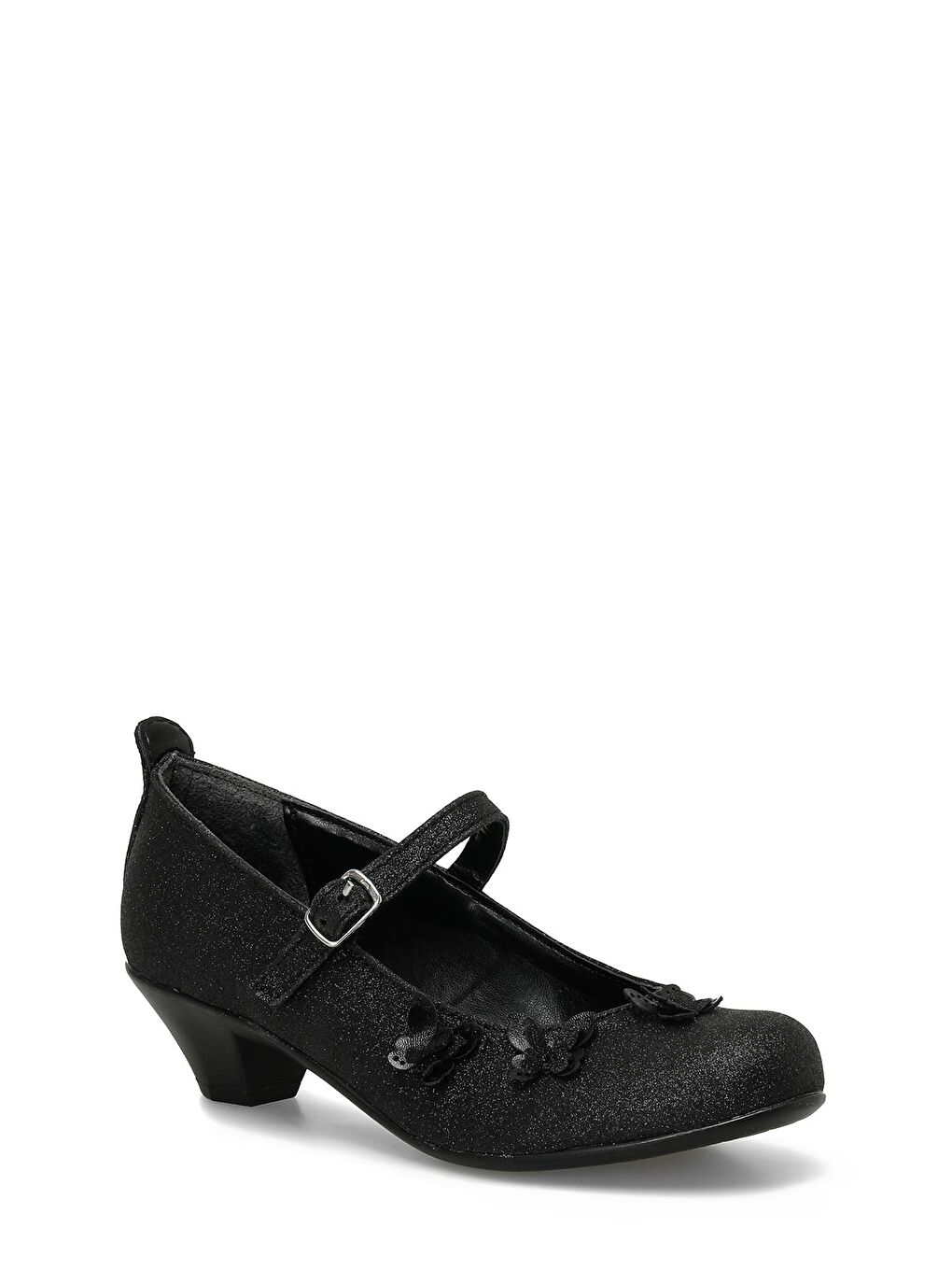 ARIO 4FX Siyah Kız Çocuk Topuklu Ayakkabı-1