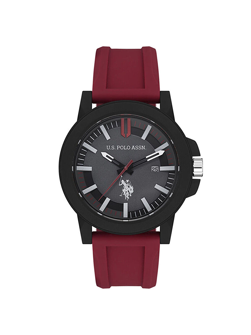 Kırmızı USPA1029-03 Erkek Kol Saati