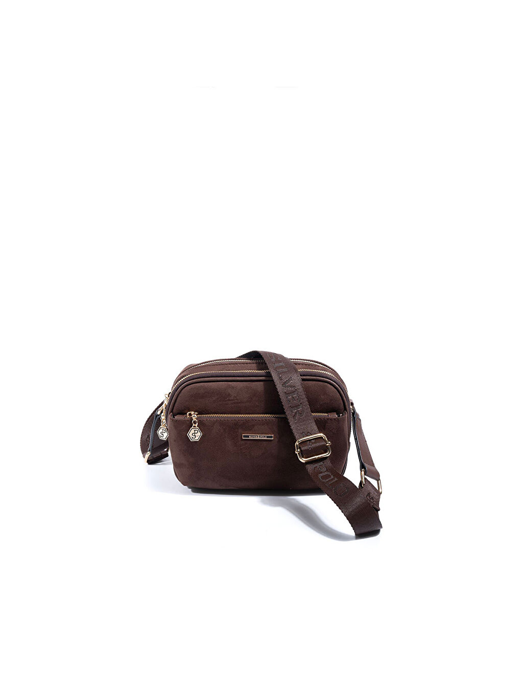 Kahverengi Kadın SP1162-M12 SILVER POLO Çapraz Çanta Kahve-Kahve-4
